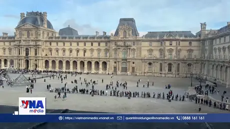 Cần nhiều năm để nâng cấp an ninh tại bảo tàng Louvre