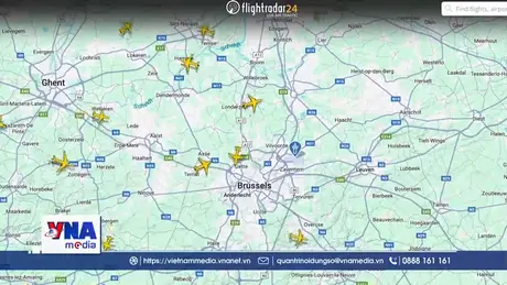 Hàng không châu Âu lại gián đoạn vì thiết bị bay không người lái