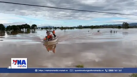 Gia Lai: Giải cứu thành công 22 người bị mắc kẹt do mưa lũ