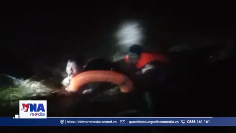 Đắk Lắk kịp thời ứng cứu 2 người bị nước lũ cuốn trôi trong đêm