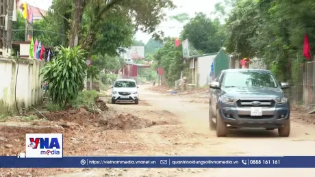 Phú Thọ lan tỏa phong trào hiến đất làm đường