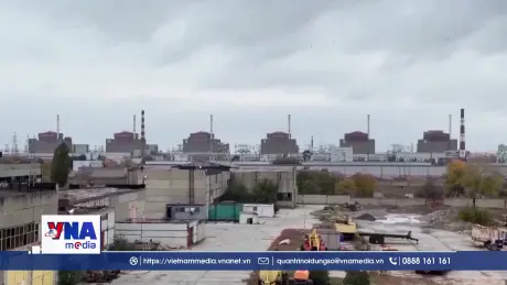 Giao tranh tạm lắng quanh nhà máy điện hạt nhân Zaporizhzhia