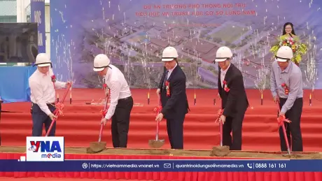 Cao Bằng khởi công trường phổ thông nội trú liên cấp tại các xã biên giới