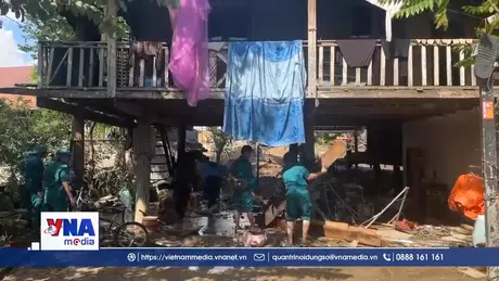 Gia Lai khẩn trương khắc phục hậu quả bão lũ dọc sông Ba