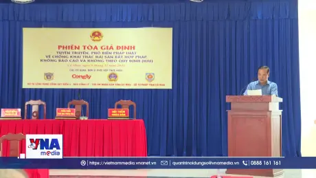 Cà Mau tuyên truyền chống khai thác IUU thông qua phiên tòa giả định