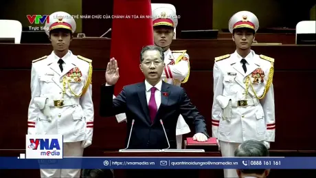 Lễ tuyên thệ nhậm chức của Tân Chánh án TAND tối cao