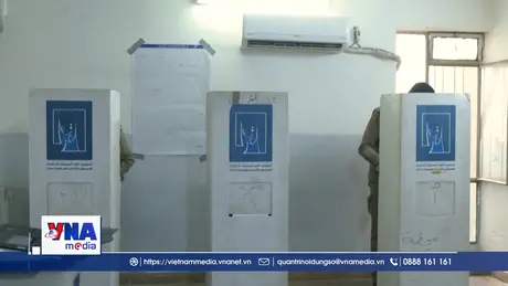 Hơn 1,3 triệu cử tri Iraq tham gia bầu cử sớm