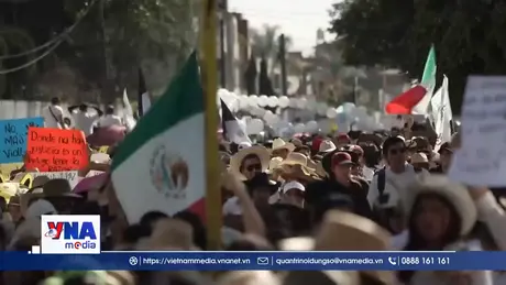 Mexico công bố chiến dịch trấn áp tội phạm quy mô