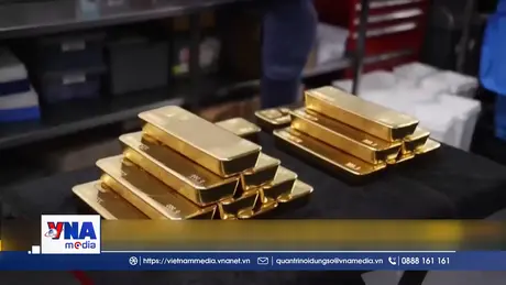 Nga tăng dự trữ vàng quốc tế lên mức kỷ lục
