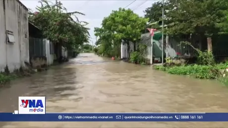 Nhiều nơi ngập sâu tại Lâm Đồng