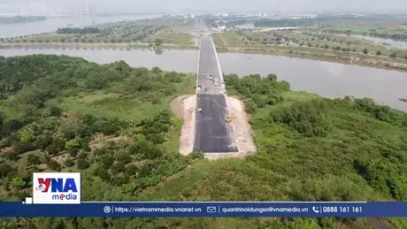 Đầu tư 5.888 tỷ làm đường kết nối hai đầu cầu Hương lộ 2