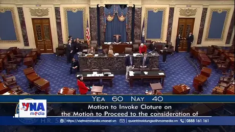 Thượng viện Mỹ thông qua dự luật giúp nối lại hoạt động của chính phủ