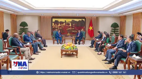 Thủ tướng tiếp Bộ trưởng Ngoại giao và Ngoại thương Solomon