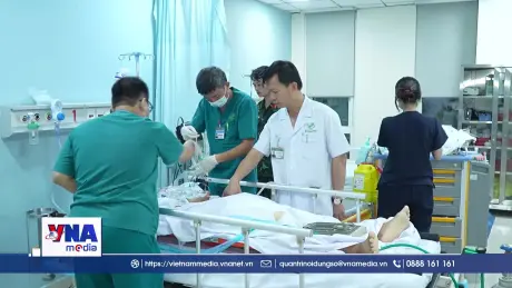 Thực hiện thành công ca phẫu mở ngực giữa Trường Sa Lớn