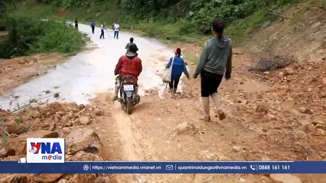 Nghệ An: Nỗ lực khắc phục hạ tầng giao thông sau bão lũ