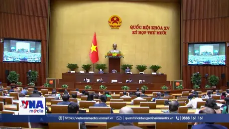 Quốc hội thảo luận về 2 dự thảo luật thuộc lĩnh vực tư pháp