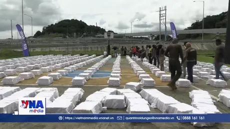 Panama thu giữ hơn 13 tấn cocaine