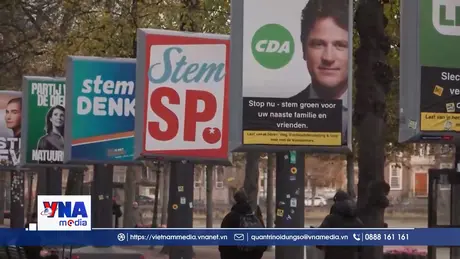 Nỗ lực thành lập chính phủ liên minh Hà Lan rơi vào bế tắc