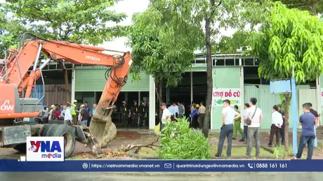 Cưỡng chế giải phóng mặt bằng tuyến đường trục chính Vũng Tàu