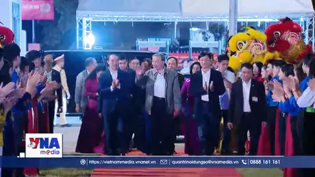 Tổng Bí thư dự ngày hội Đại đoàn kết tại Hà Nội