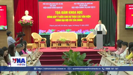 Dự thảo các văn kiện trình Đại hội XIV của Đảng có nhiều điểm mới và tiến bộ