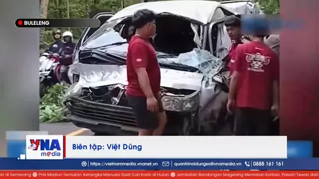 Tai nạn ở Bali (Indonesia) khiến nhiều du khách Trung Quốc thiệt mạng