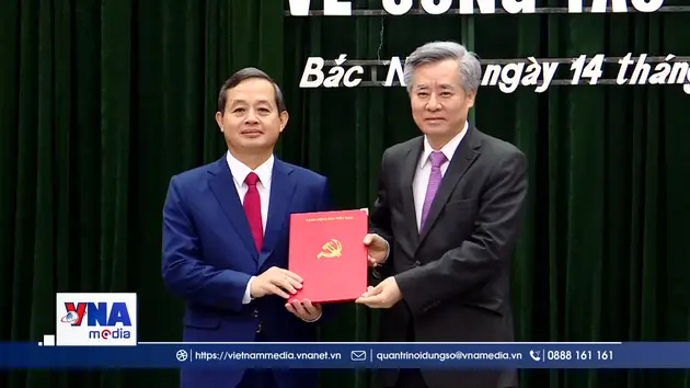 Đồng chí Phạm Hoàng Sơn giữ chức Phó Bí thư Tỉnh ủy Bắc Ninh