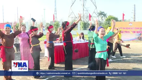 Nhiều hoạt động thiết thực trong Ngày hội Đại đoàn kết