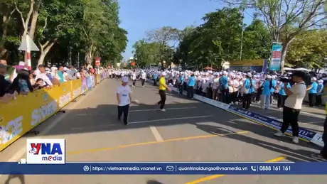 Hơn 10.000 học sinh, giáo viên tham gia giải chạy S-Race Cần Thơ