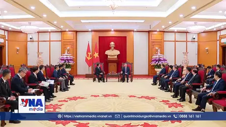 Tổng Bí thư Tô Lâm tiếp Thống đốc tỉnh Kanagawa (Nhật Bản)