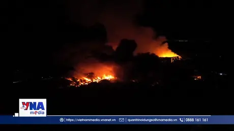 Nổ lớn gây hỏa hoạn tại khu công nghiệp gần thủ đô của Argentina