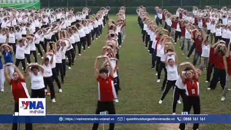 TP.HCM đồng diễn dưỡng sinh vì sức khỏe cộng đồng