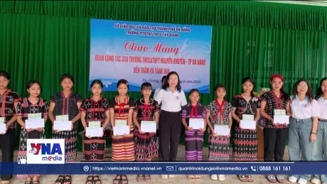 Hào hứng chờ đón trường mới nơi biên giới Đà Nẵng