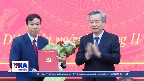 Ông Lê Văn Lương giữ chức Phó Bí thư Tỉnh ủy Điện Biên