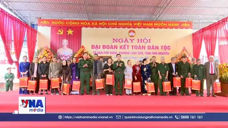 Ngày hội đại đoàn kết toàn dân tại Thái Nguyên
