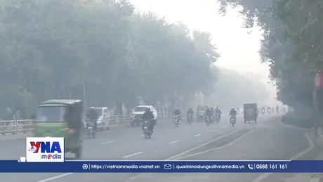Khói mù đe dọa sinh kế của người bán rong tại Pakistan
