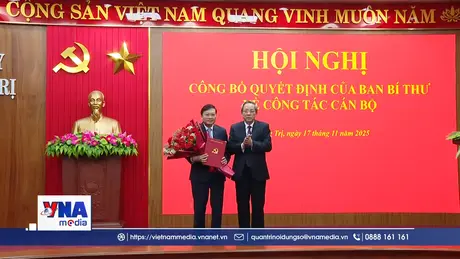 Ông Lê Hồng Vinh giữ chức Phó Bí thư Tỉnh ủy Quảng Trị