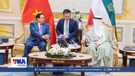 Thủ tướng Phạm Minh Chính hội kiến Quốc vương Kuwait
