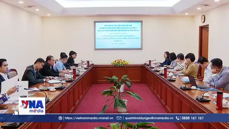 Thông tấn xã Việt Nam tiếp đoàn cán bộ lãnh đạo quản lý Báo chí và Truyền thông Lào