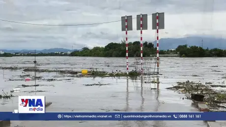 Khánh Hòa phát tin cảnh bão lũ khẩn cấp trên các sông