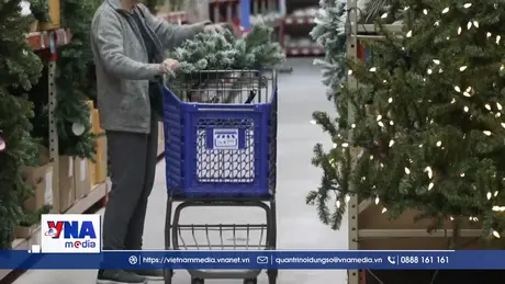 Mùa Lễ Giáng sinh kém lung linh do thuế quan tại Mỹ