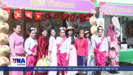 Sắc màu Việt Nam tại Lễ hội văn hóa châu Á ở Hong Kong (Trung Quốc)