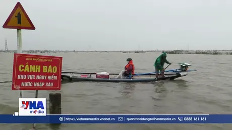 Lũ trên các sông tại Huế đang xuống dần