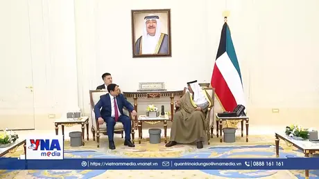Thủ tướng Phạm Minh Chính hội kiến Hoàng Thái tử Kuwait