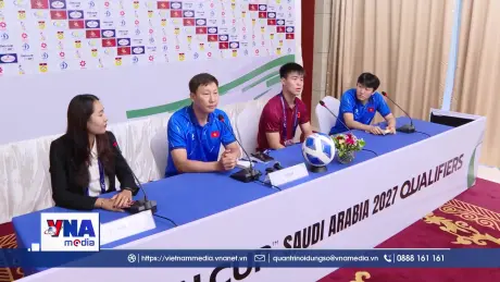 Hai đội Việt Nam - Lào quyết tâm hướng tới kết quả tốt nhất