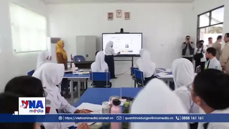 Indonesia triển khai chương trình số hóa lớp học toàn quốc