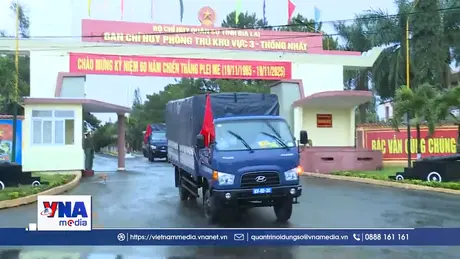 Lễ xuất quân tìm kiếm hài cốt liệt sĩ tại Campuchia 2025-2026