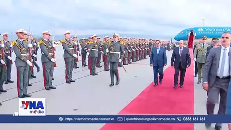 Thủ tướng Phạm Minh Chính bắt đầu thăm chính thức Algeria