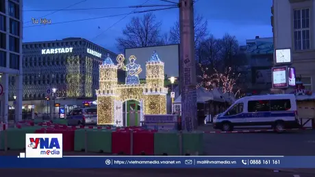 Chợ Giáng sinh Magdeburg sẽ mở cửa trở lại