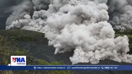Indonesia nâng cảnh báo với núi lửa Semeru lên mức cao nhất